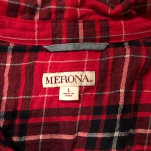 Merona Tops - Plaid flannel shirt Merona Tops - Plaid flannel shirt